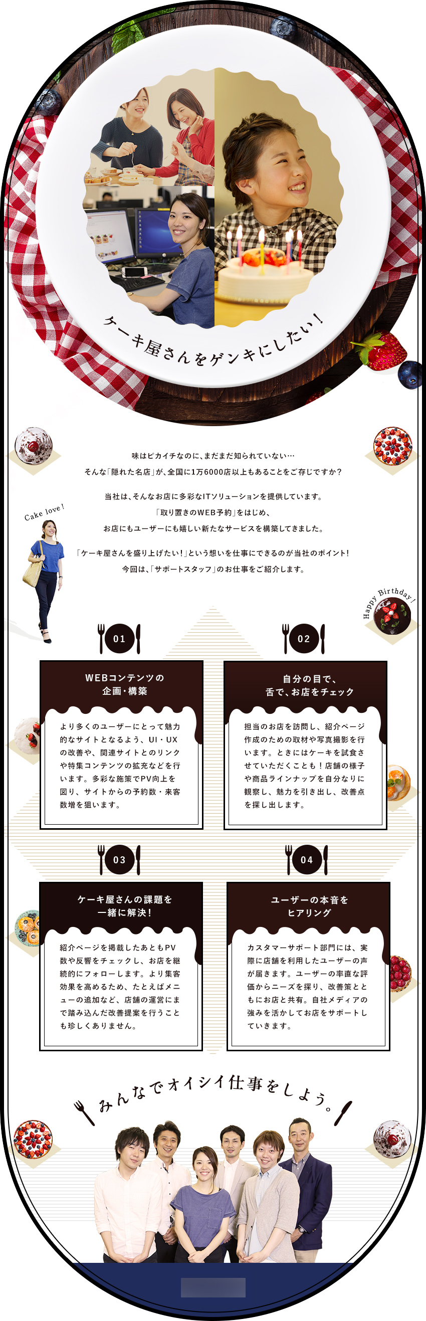 求人広告LP